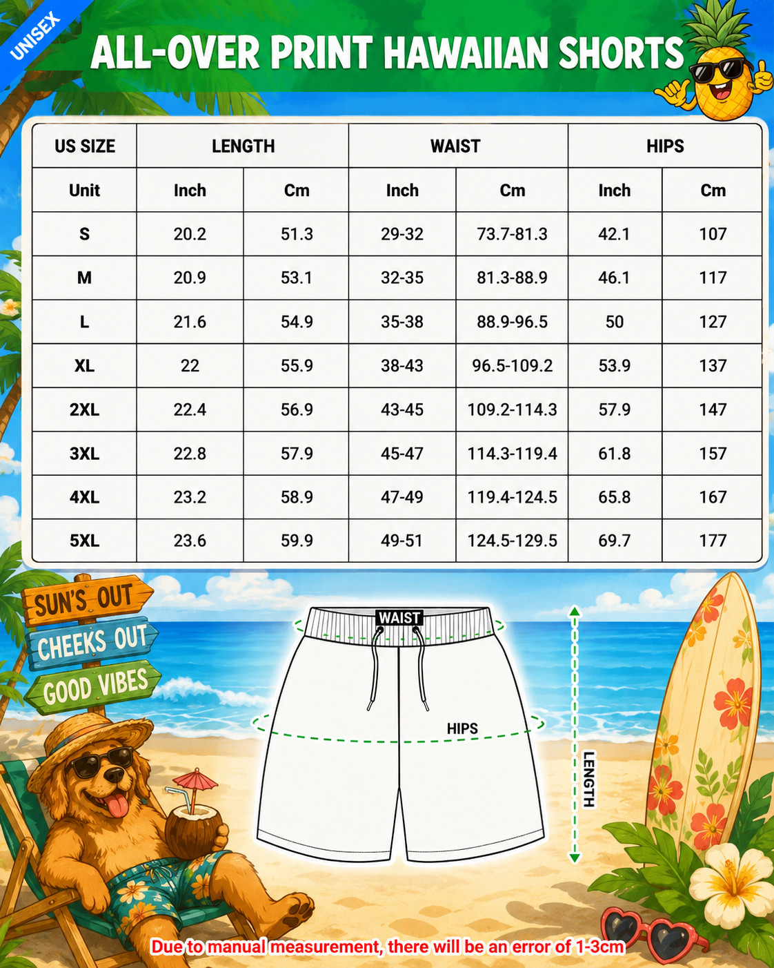 Funny Men’s Swim Trunks, Custom Fake Underwear Beach Shorts Size S-5XL