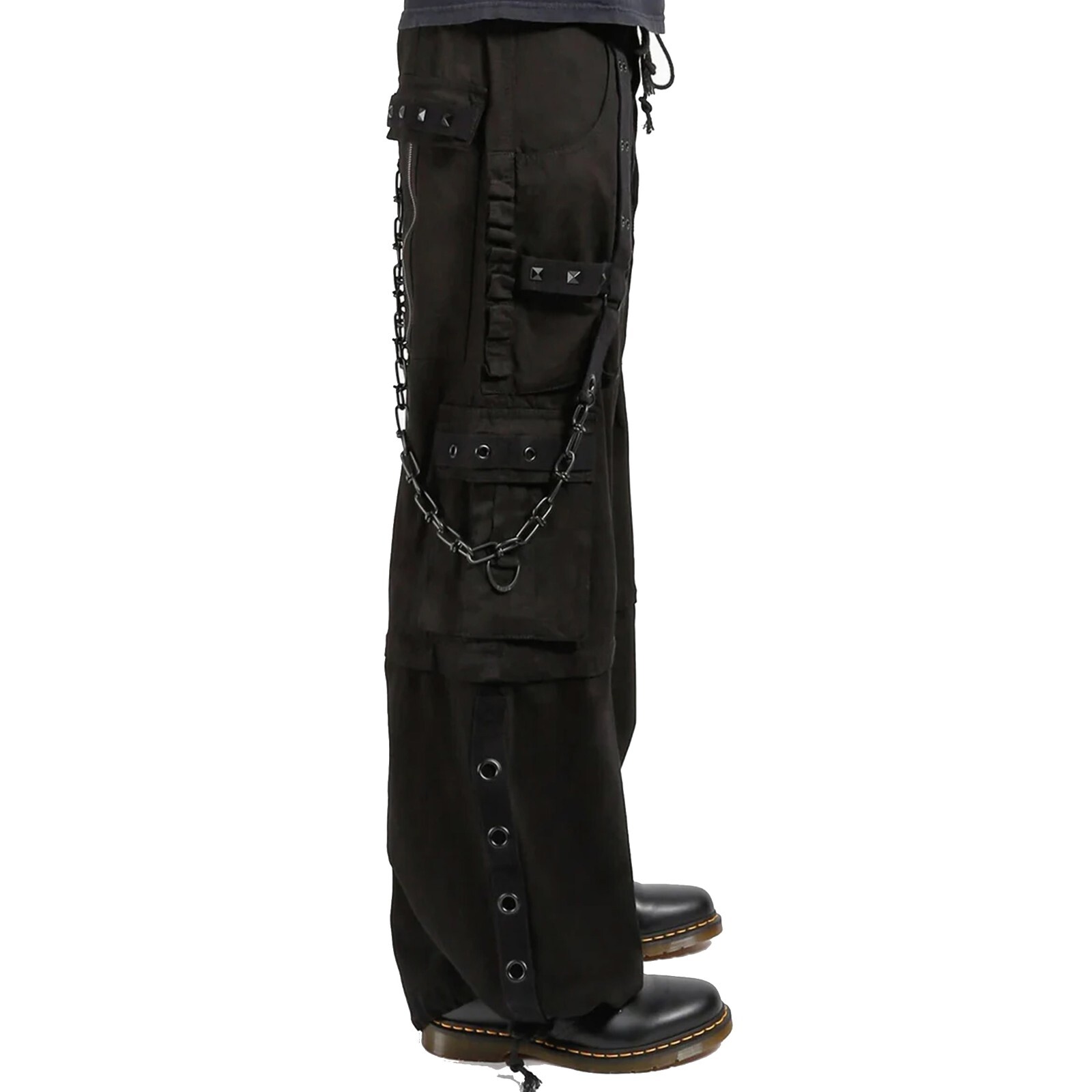 Men’s Gothic Bondage Jung eland Pants, Men’s Gothic Steampunk Style pants