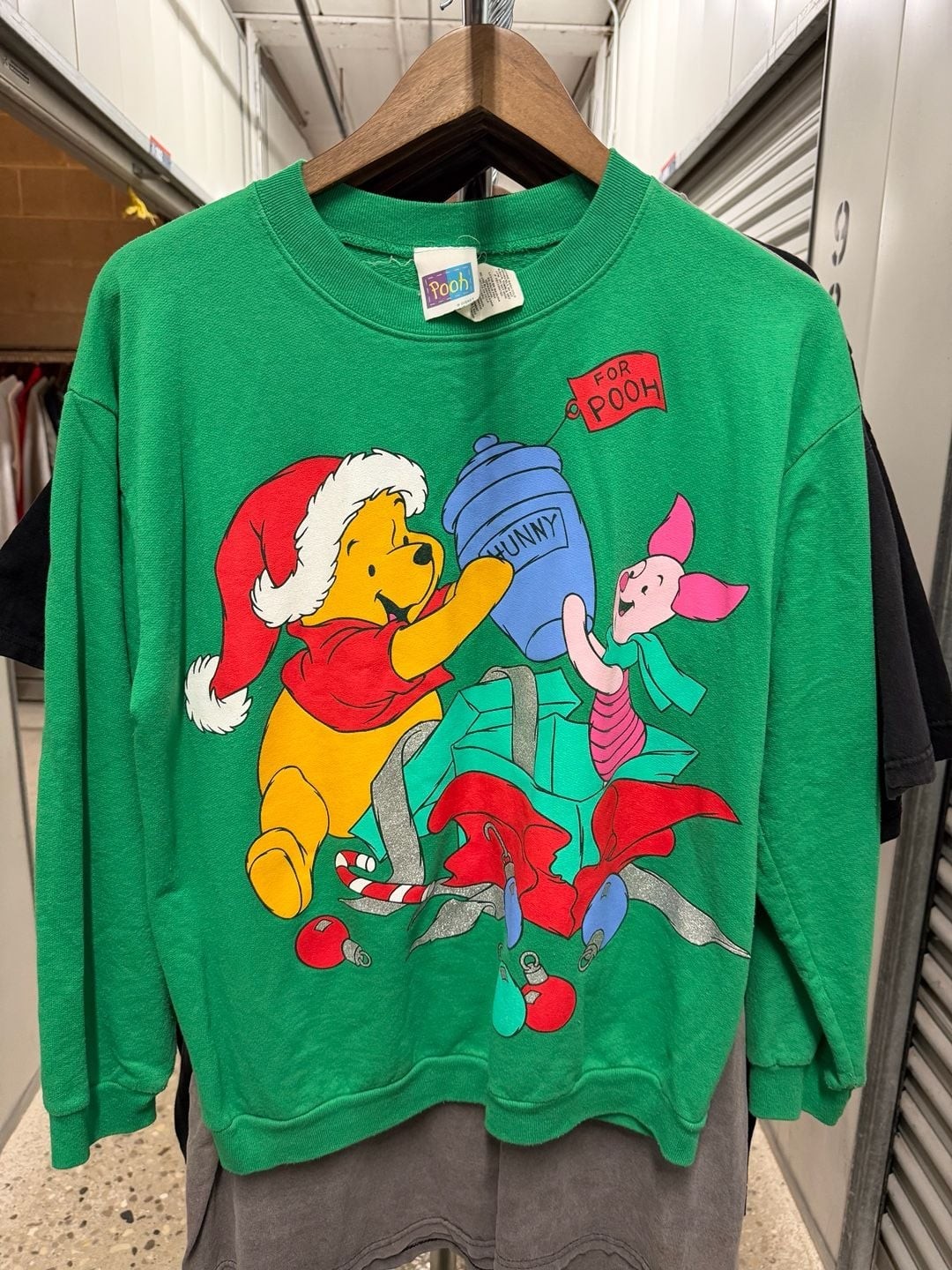 Vintage Disney Winnie the Pooh Holiday Christmas Sweatshirt