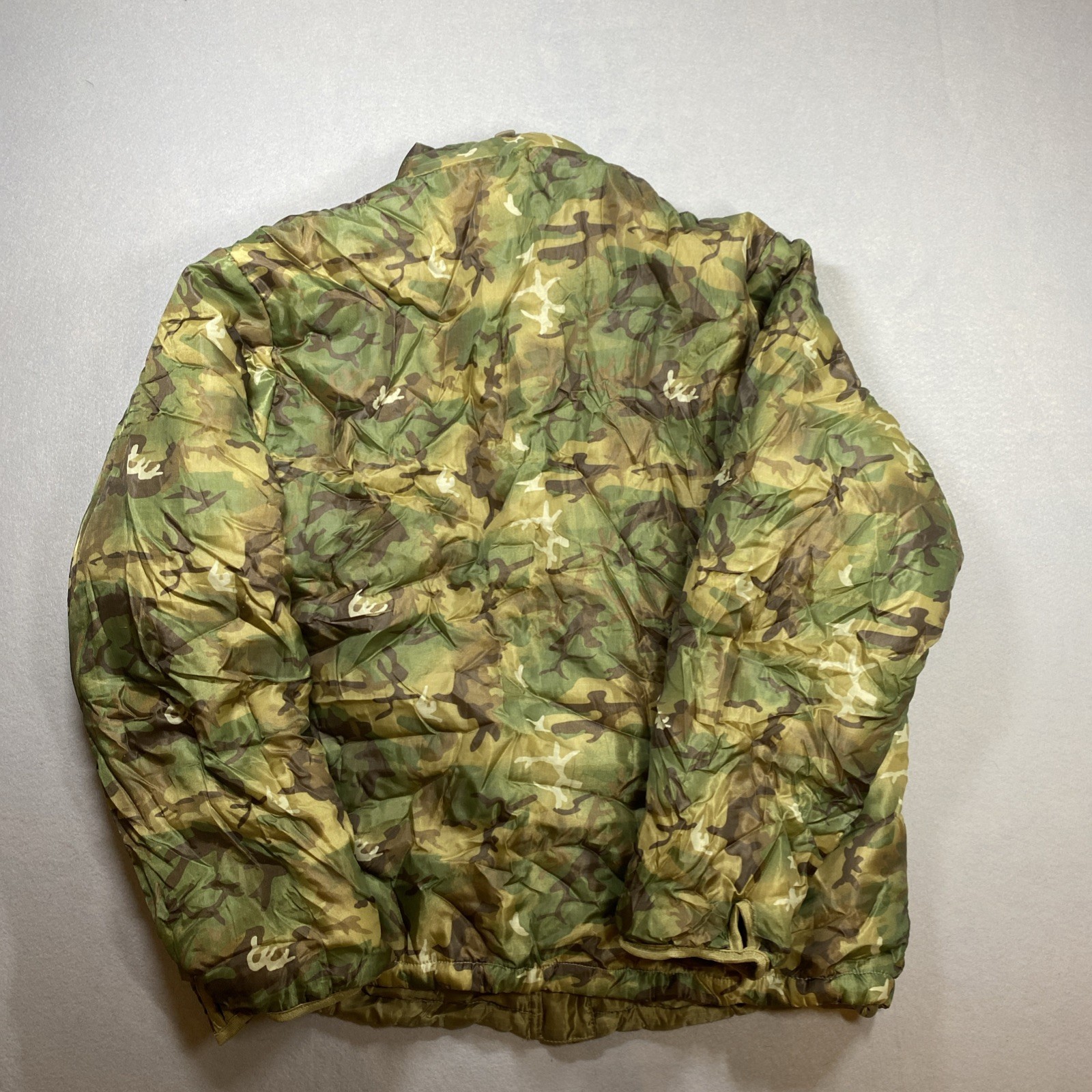 Mil-Tec Jacket Men Large Reversible Camo Full Zip Hunting W/Carrying Pouch