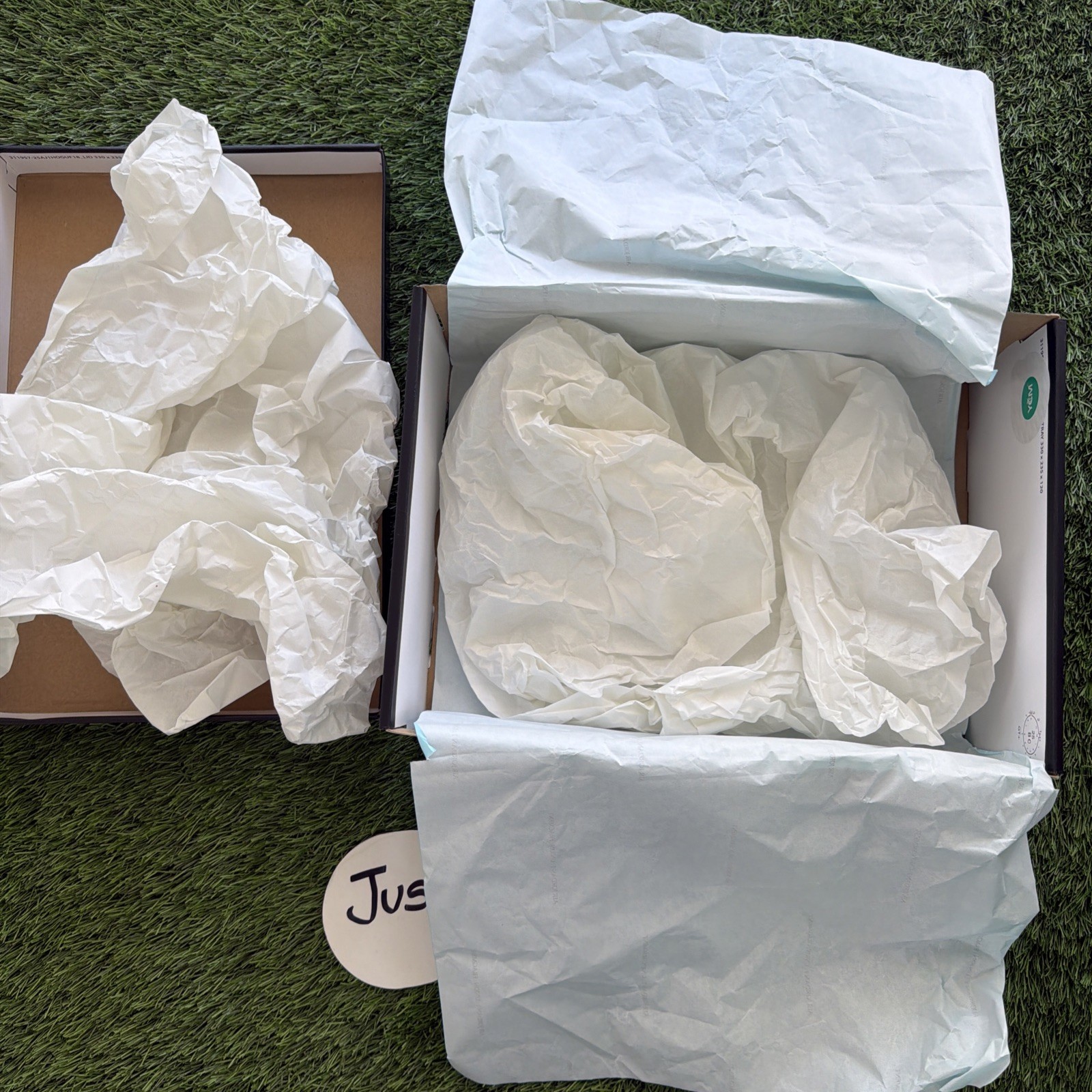 * EMPTY SHOE BOX * Size 9.5 – Air Jordan 1 High Fragment Union Royal IO7847-002