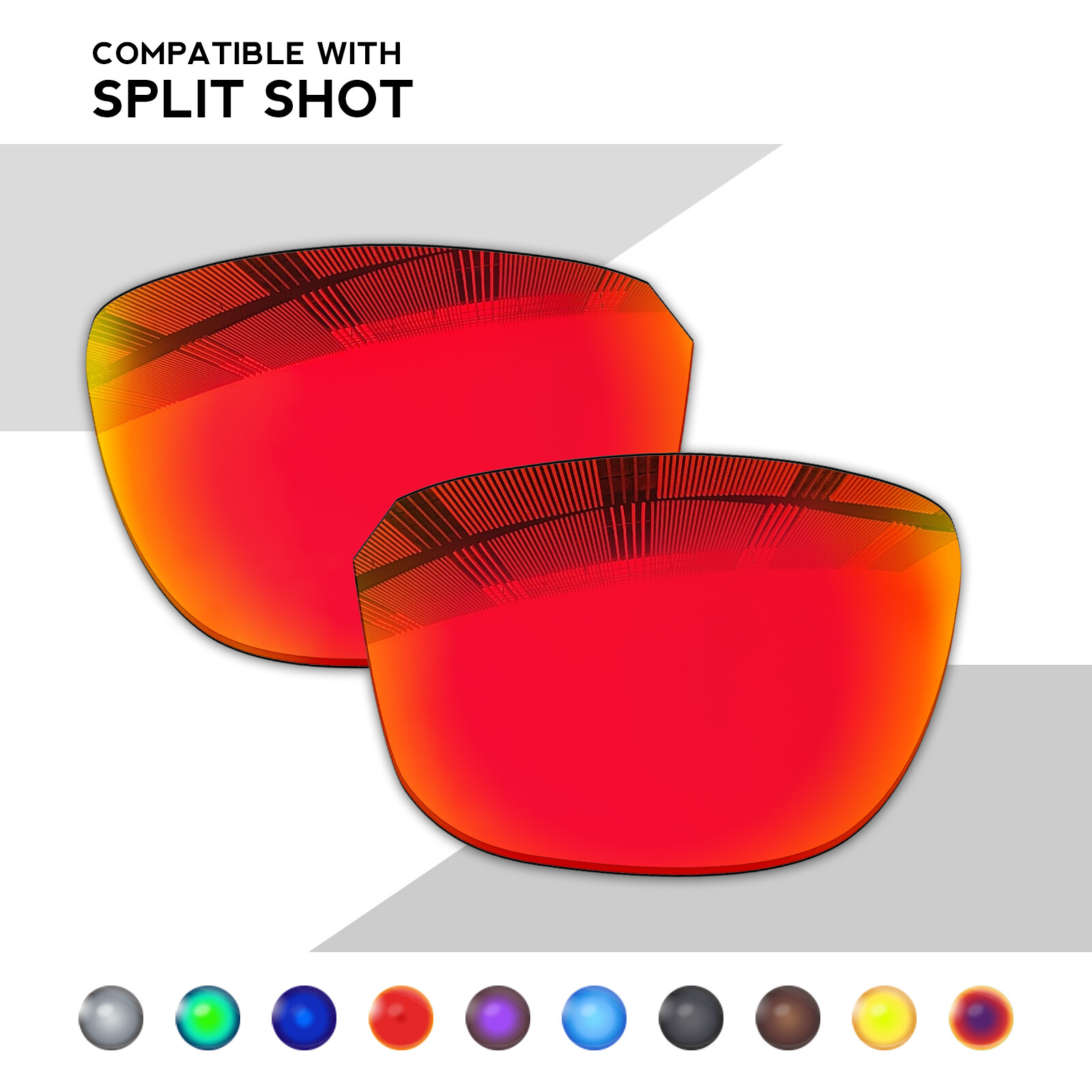 Wholesale POLARIZED Replacement Lenses for-Oakley Split Shot – Options