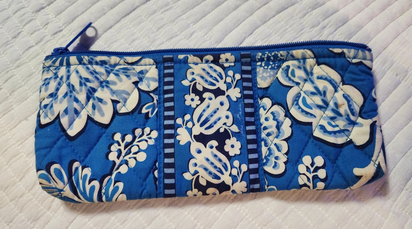 VERA BRADLEY Curling Iron Cover, PLUS Make-up Brush Bag, PLUS Wristlet–3 Items