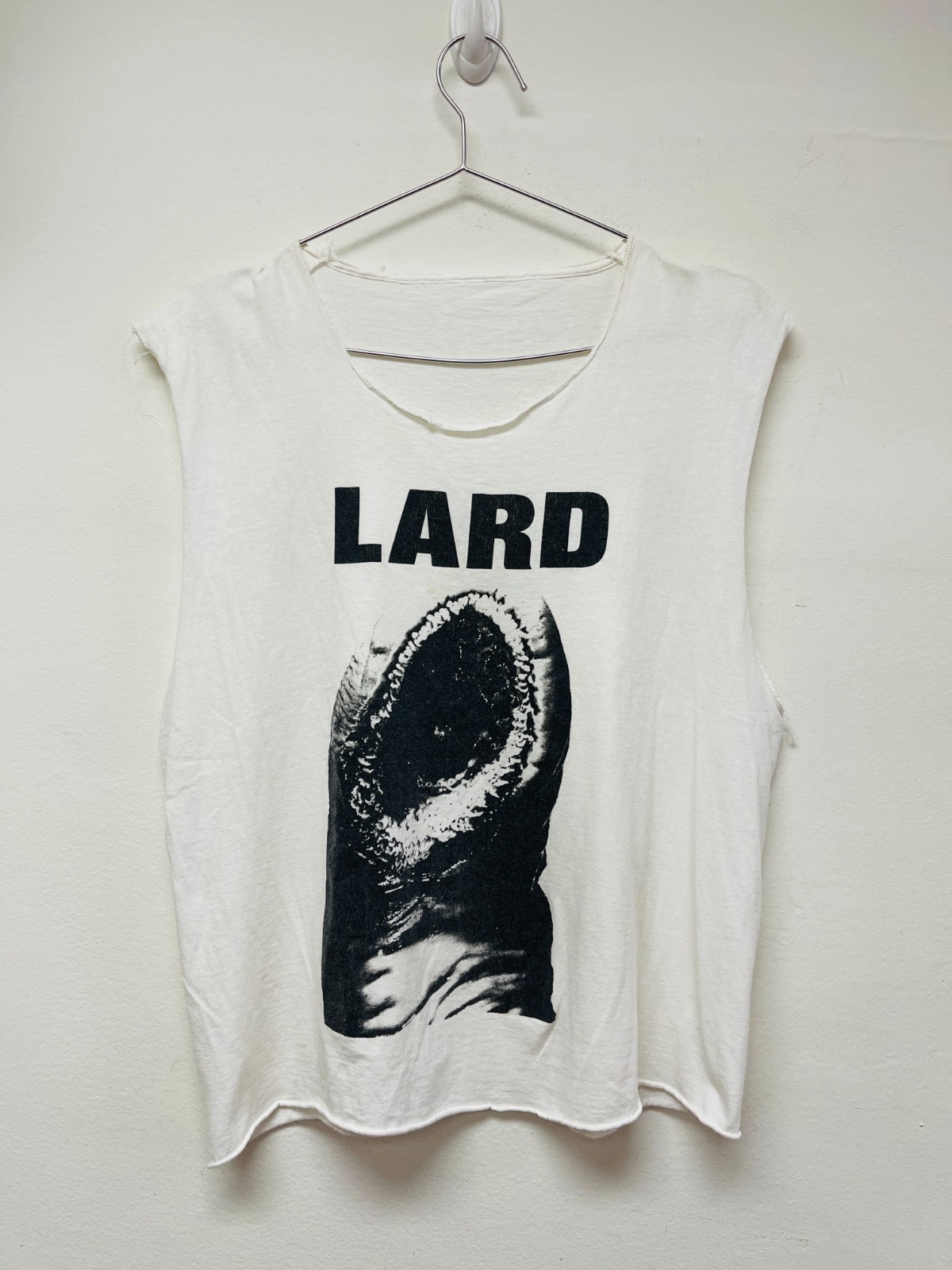 Vintage LARD 1989 T Shirt 80s 1980s Sz L The Power Of Lard Industrial 21 x 25
