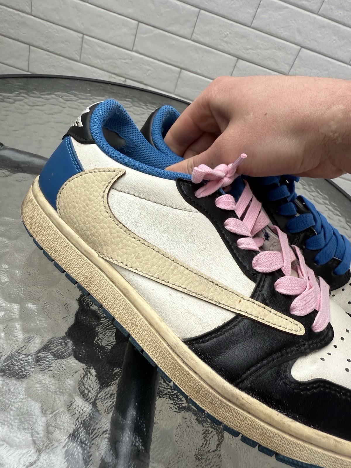 Size 8 – Fragment Design x Travis Scott x Air Jordan 1 Retro Low – DM7866-104