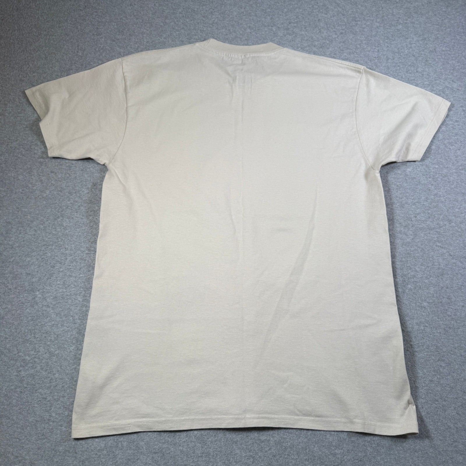 Brixton Mens Beyond the Void Graphic T-Shirt Cream Large Skull Snake Cotton Tee