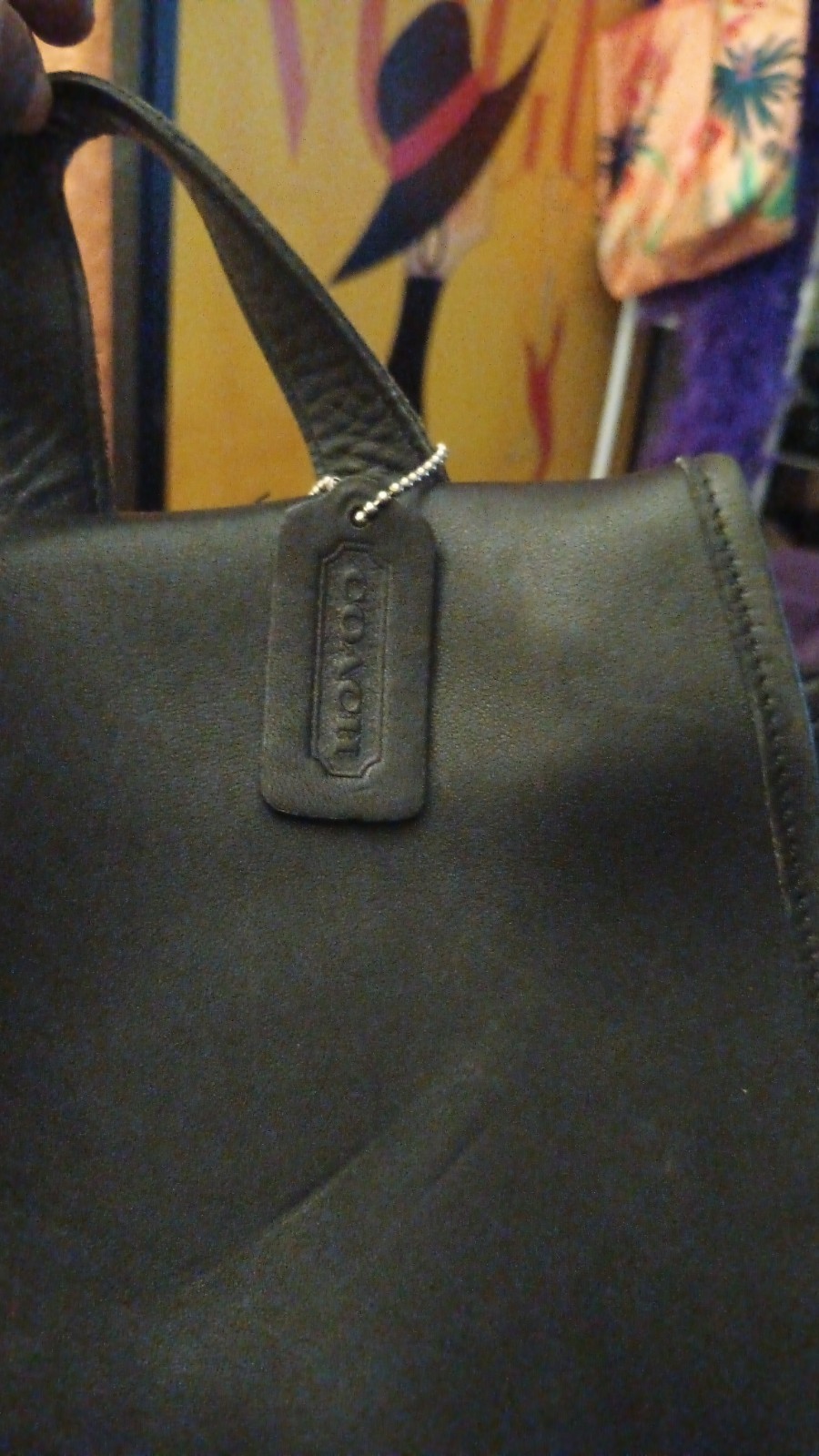 Coach Vintage, Minimalist, Large Day Pack Backpack D2P-9791 Nickel hardware