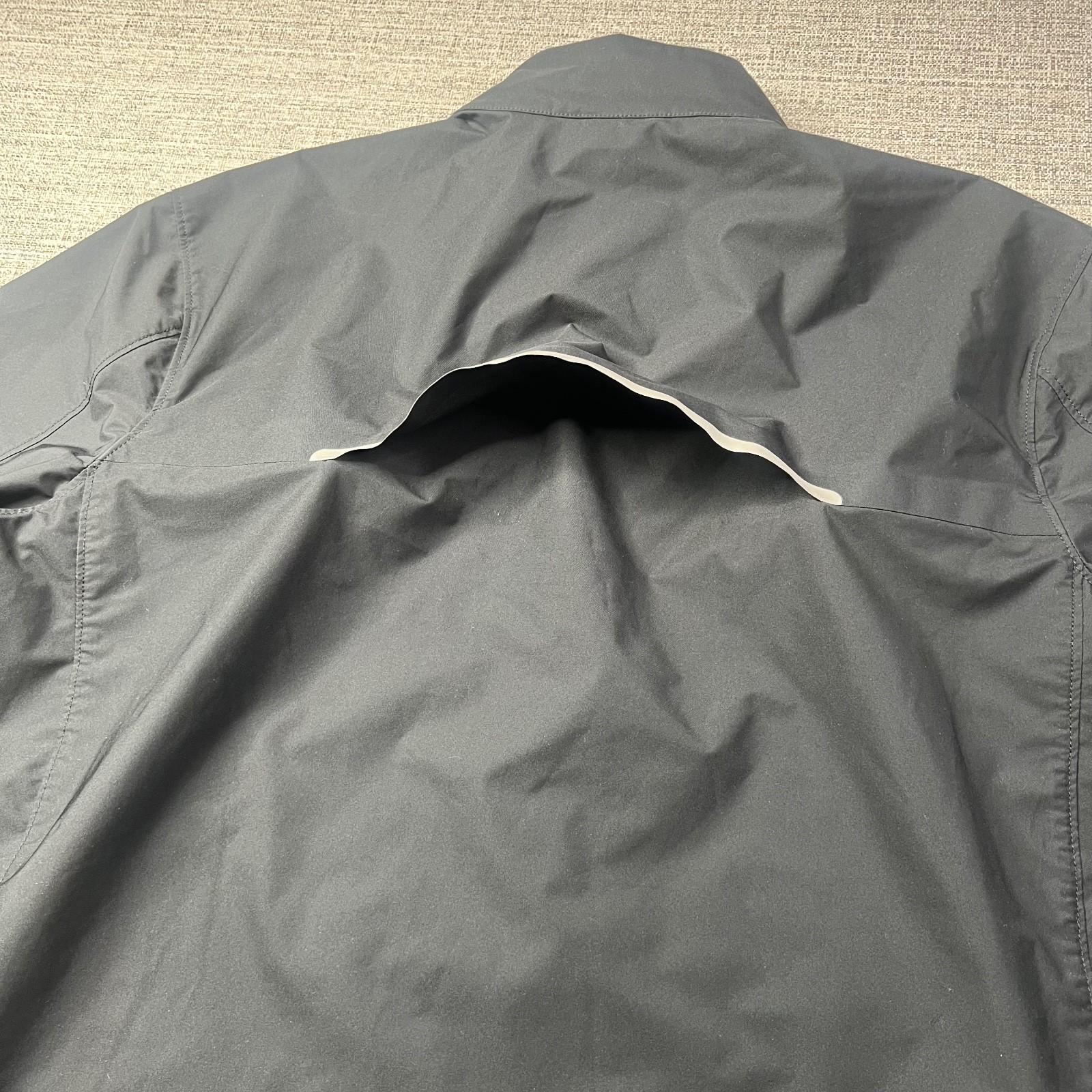 Polo Ralph Lauren Golf Windbreaker Men’s XL Black 1/2 Zip Lightweight Pullover