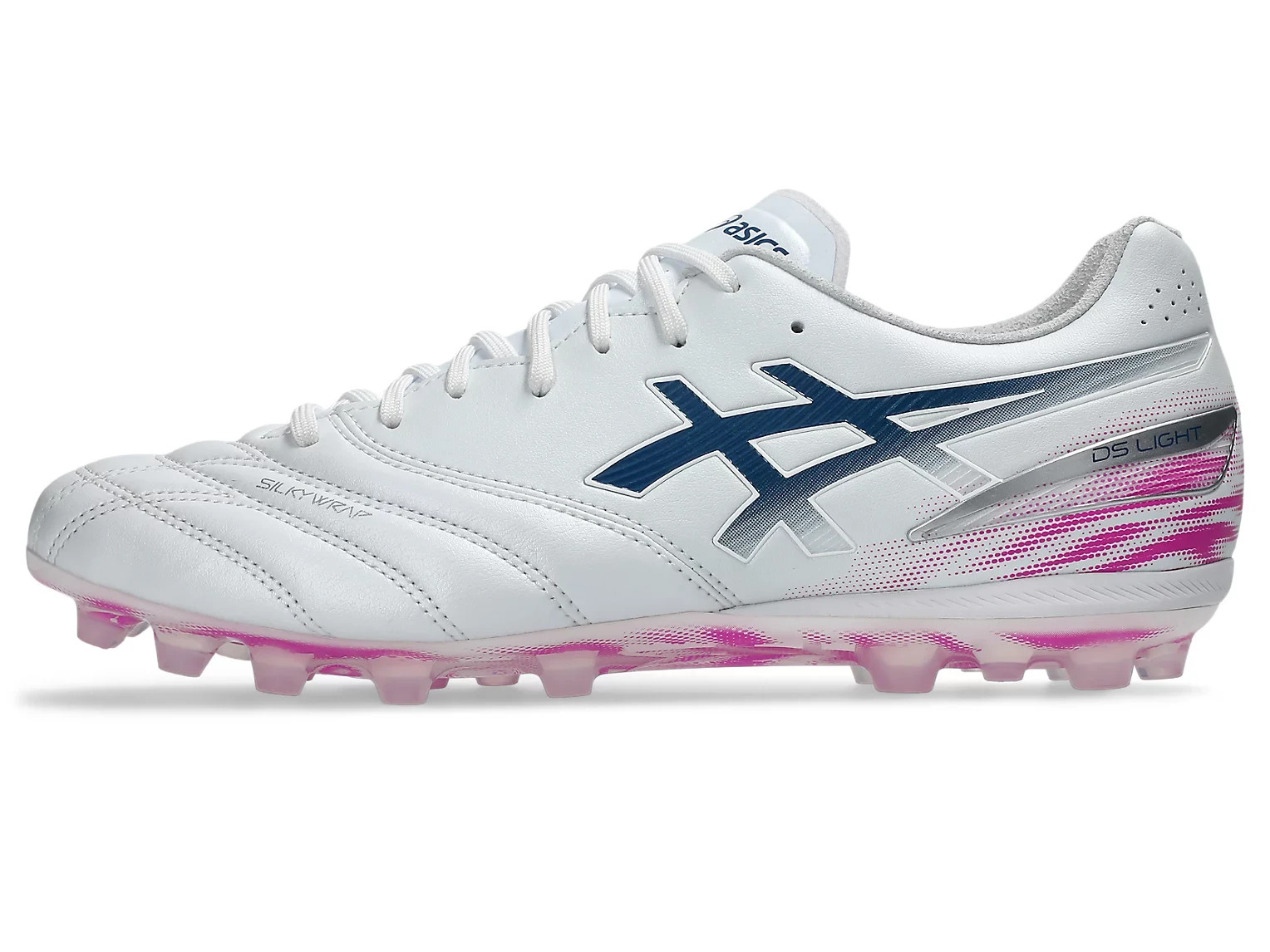 ASICS DS LIGHT PRO AG 1103A127 101 White Digital Sakura Soccer Cleats