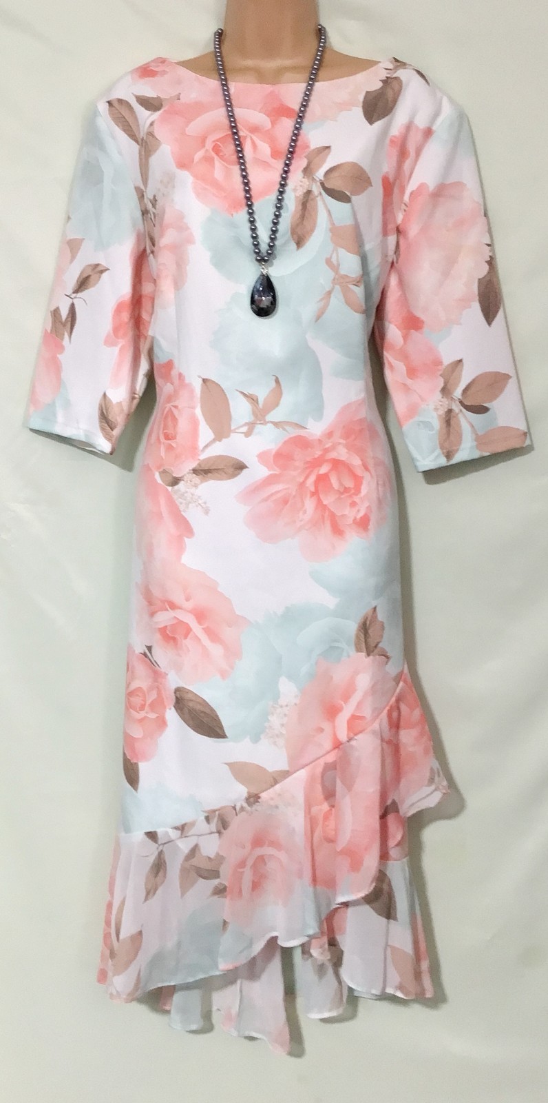 Bnwt KALEIDOSCOPE (18/20) Multicoloured Stretch Cocktail Dress /Wedding/Cruise