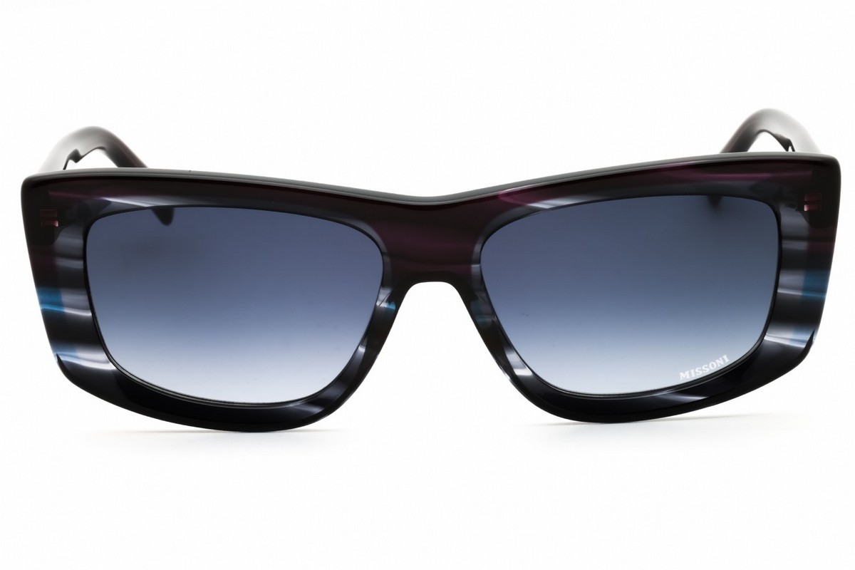 MISSONI MIS0111-0V43-56 Sunglasses Frame Size 56mm 145mm 16mm BLUE PATTERN Wom
