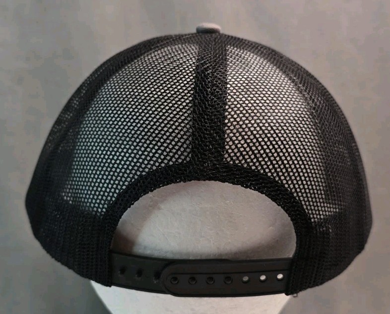 IDAHO Barley Grower hat gray black mesh back snapback embroidered trucker cap