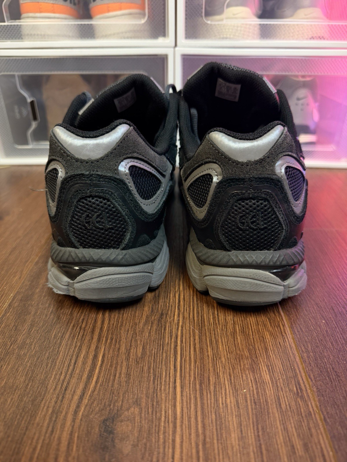 Size 10.5 – ASICS Gel NYC Graphite Grey Black