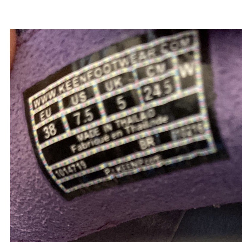 Keen Uneek Purple Braided Cord Outdoor Sandals Womens 7.5 1014719