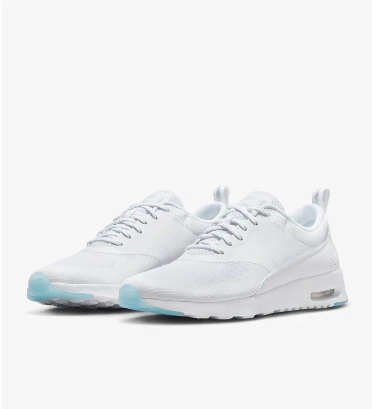Nike Women’s Size 7 Air Max Thea Fitness Shoes, White, FJ9302-104