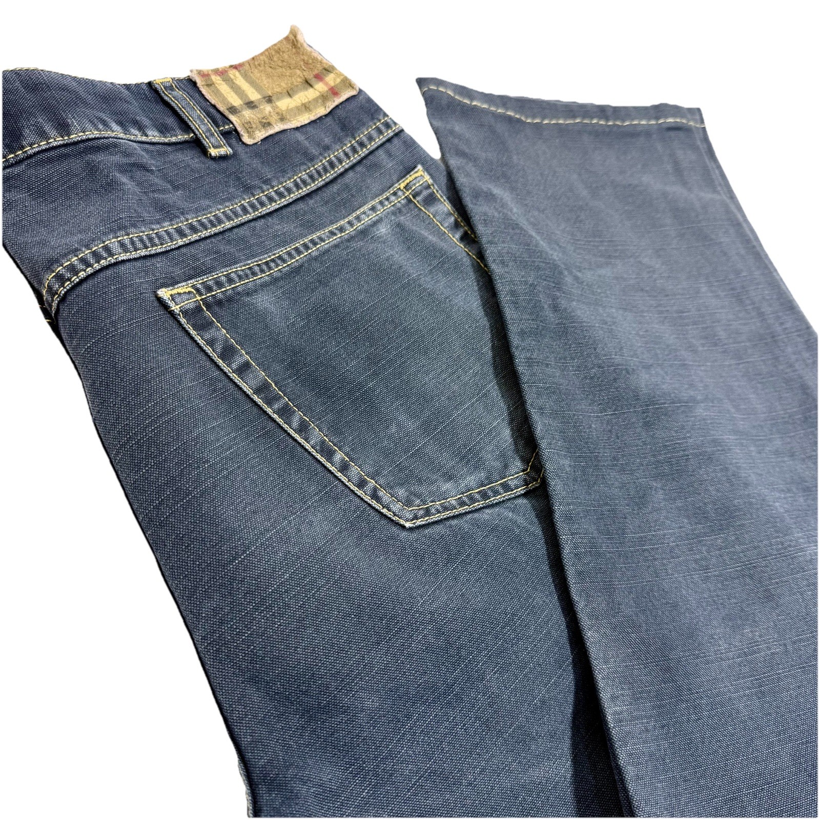 Burberry London Mens Dark Grey Jeans Size 50 Straight