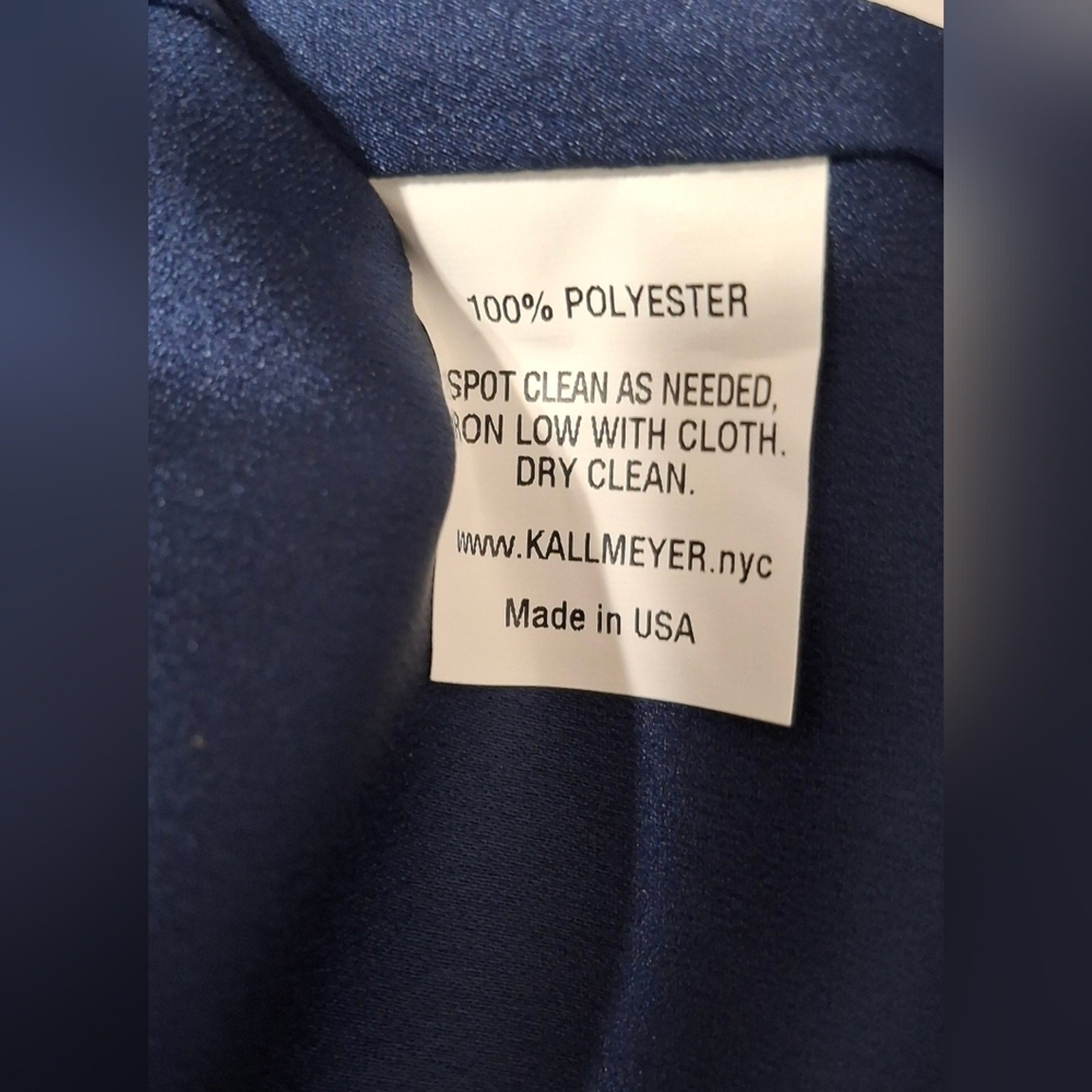 Kallmeyer Juliet Midnight Blue Foil Chiffon Cap Sleeve Round Neck Maxi Dress