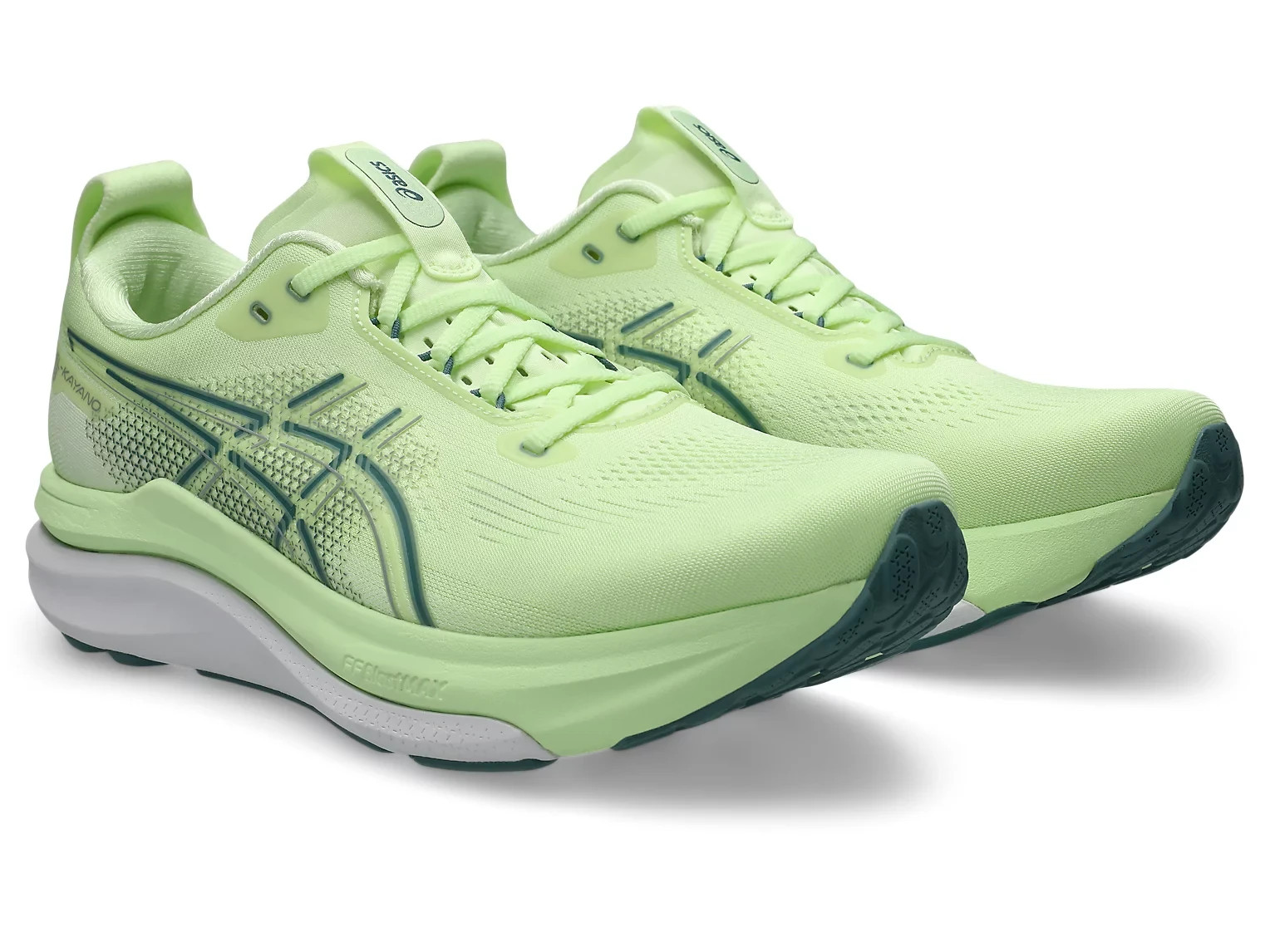 ASICS GEL-KAYANO 33 1011C167 750 Illuminate Yellow White Running Shoes