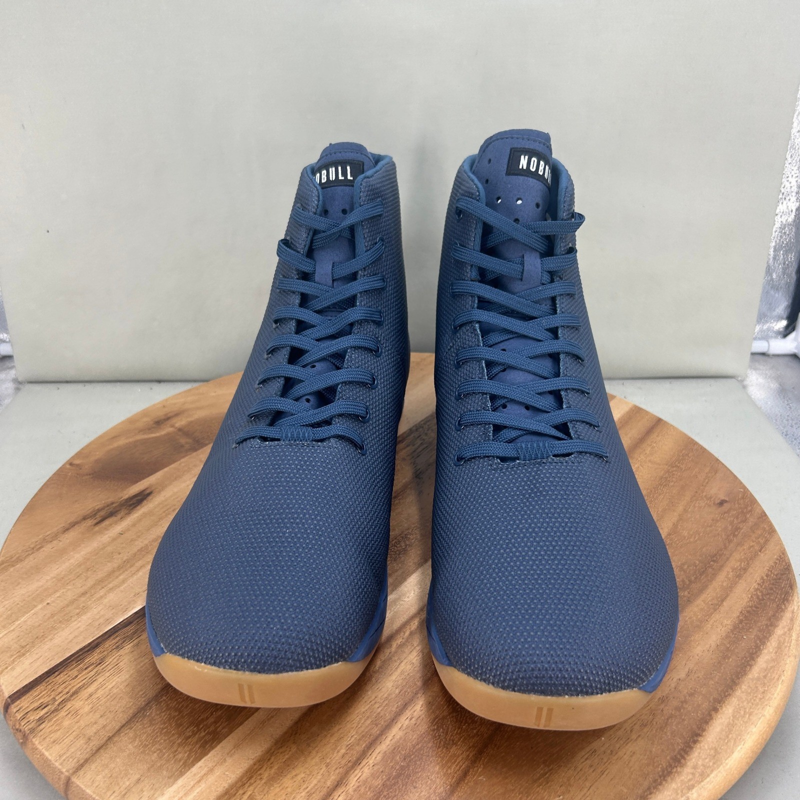 NOBULL High Top Trainer Deep Blue Gum Sole Mens Size 18 Cross Training