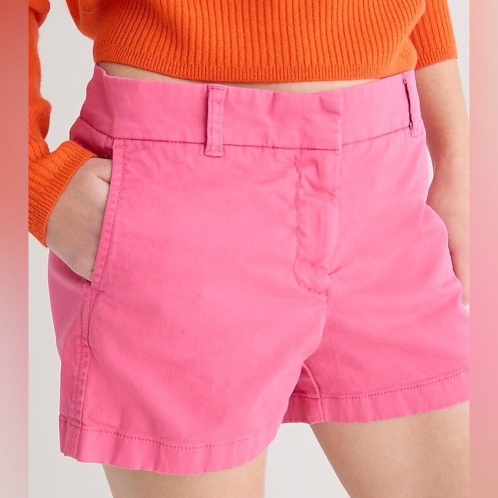 J Crew Factory hot pink shorts