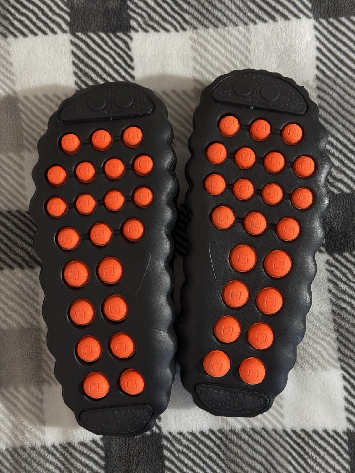 Nike Mind 001 Men’s Black Slide Sandals Synthetic Comfort Size 11 (FITS LIKE 10)