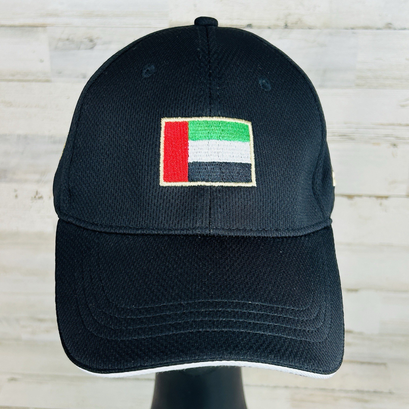 JAC Air Force Ball Cap United Arab Emirates Flag Hat Stretch Flex Fit Black