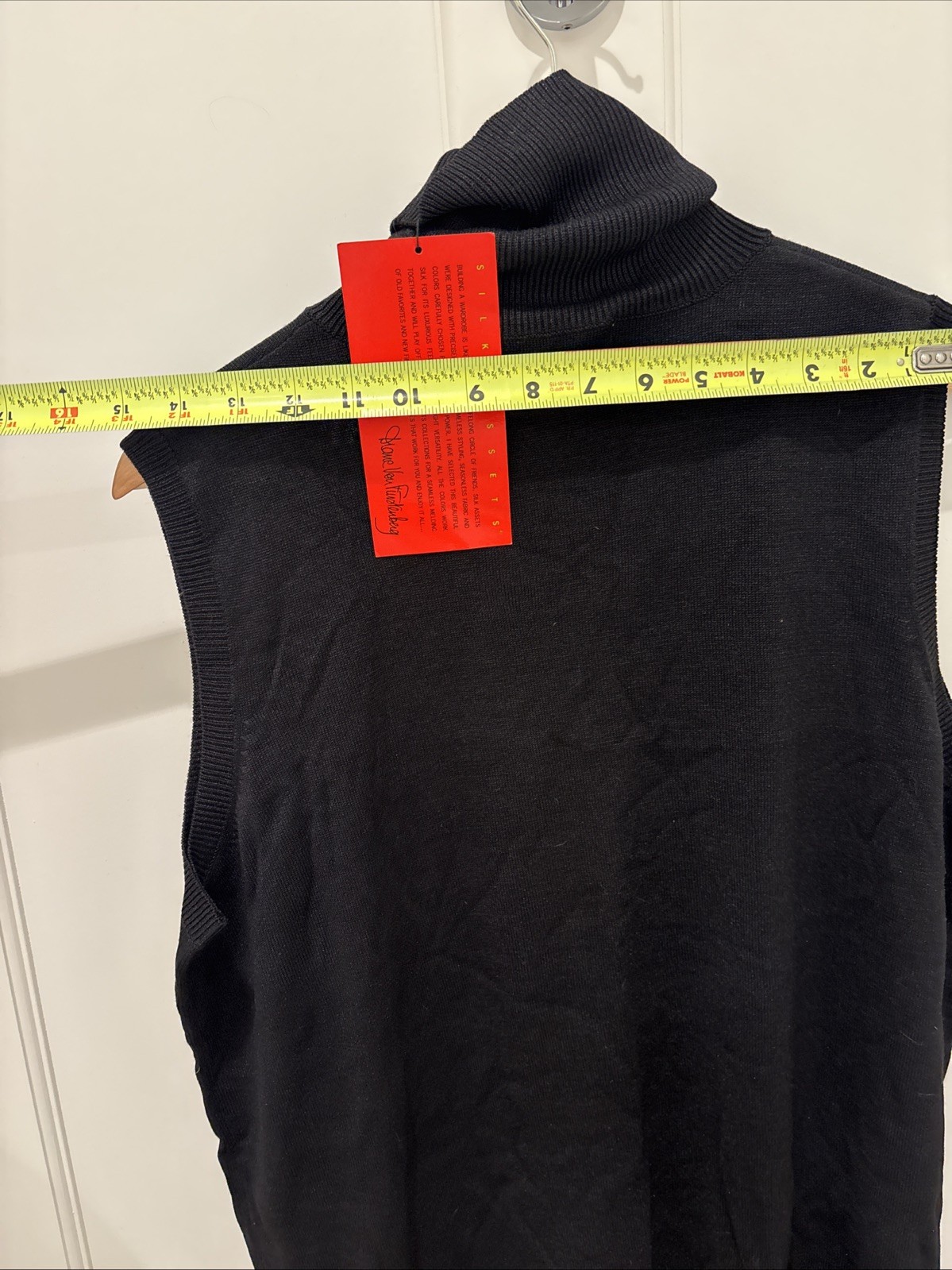 Diane Von Furstenburg Sleeveless Turtleneck Size 1X