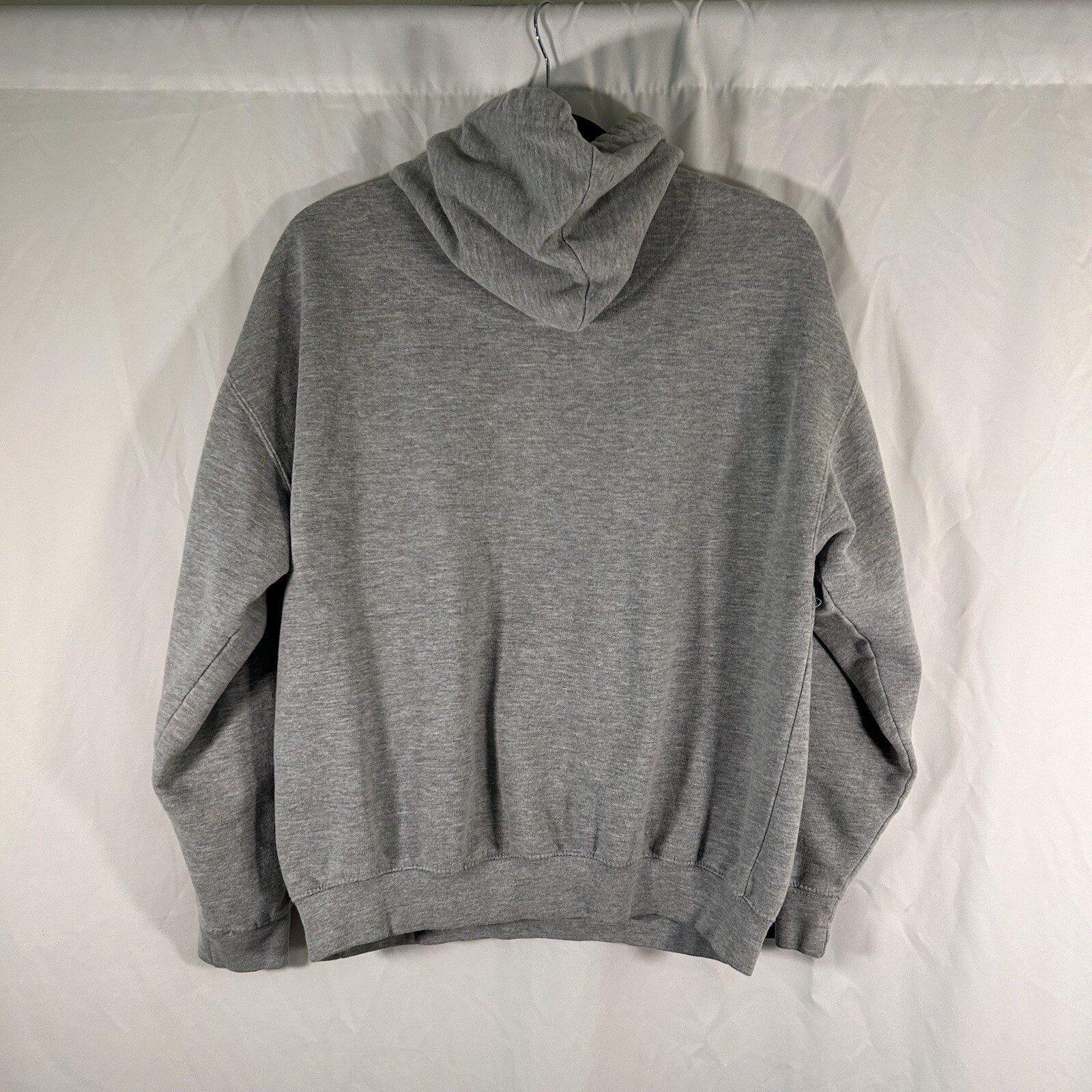 Laguna Beach Hoodie Women’s Large Grey Pockets Long Sleeve Cotton Blend