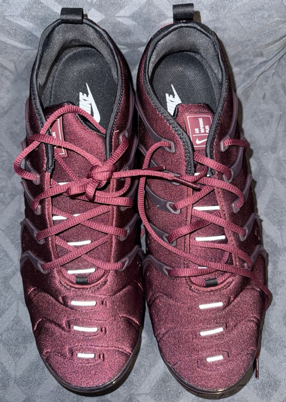 Nike Air Vapormax Plus Men’s Low Top Lace Up Burgundy/Black FN6850-681