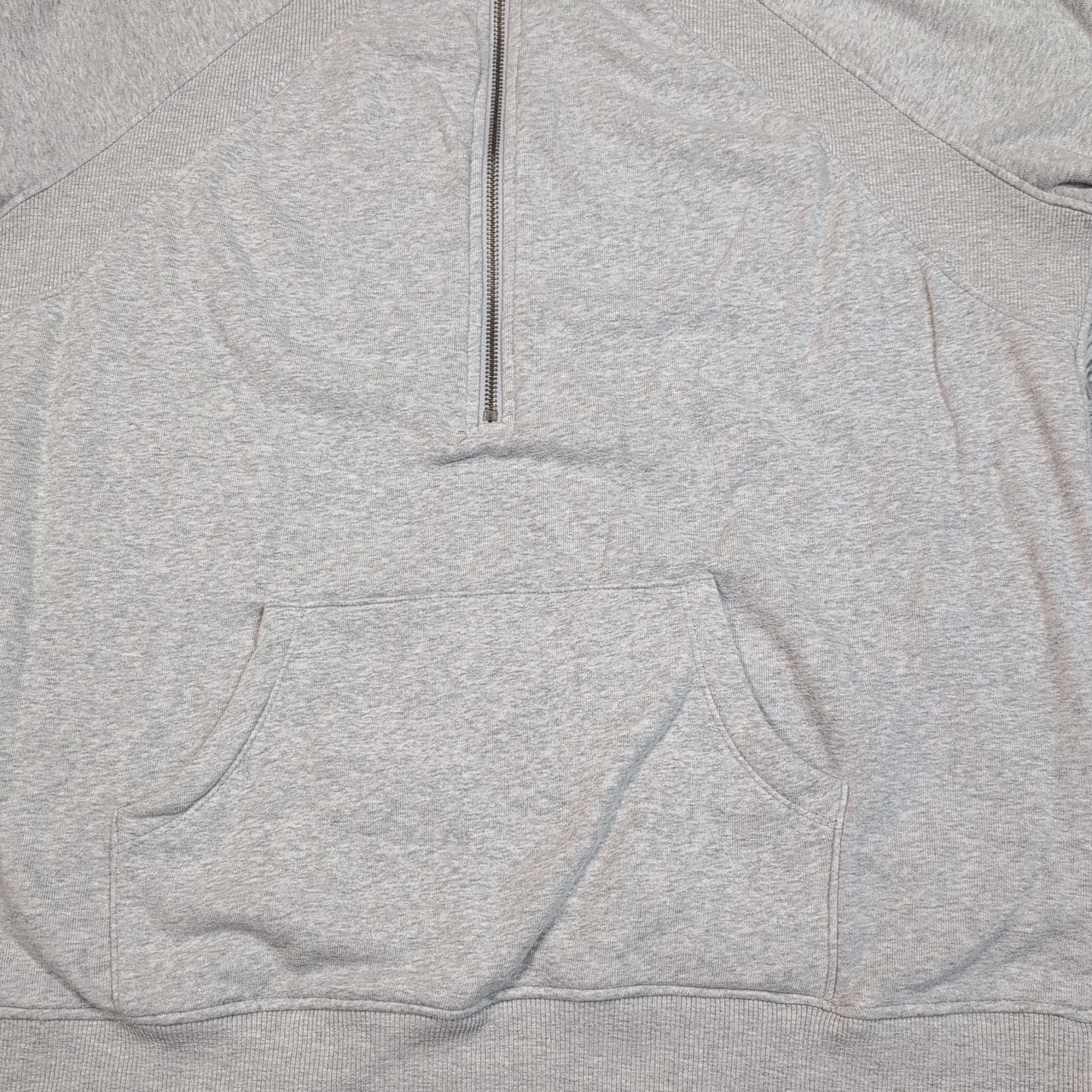 BKE Sweatshirt Womens XL Gray Half Zip Active Outdoors Pockets Comfort Casual