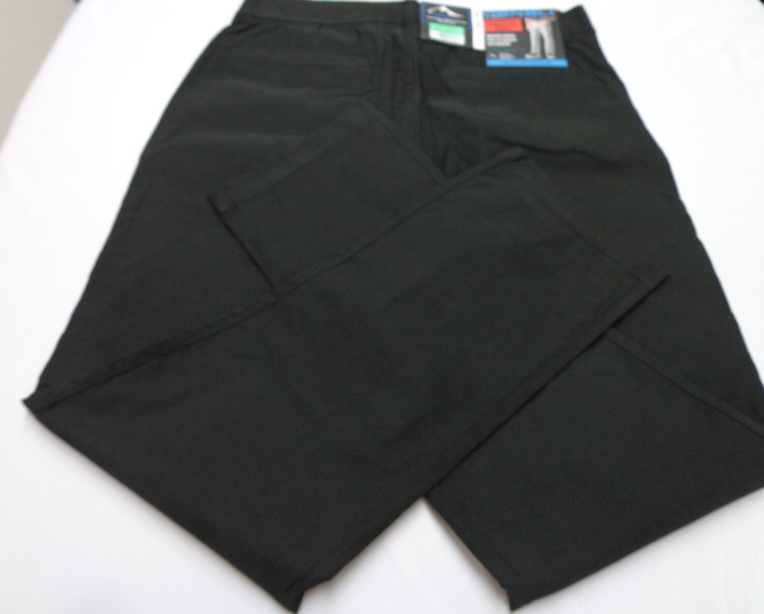 DENALI Black Technical Stretch Pants Flex Waist 34/30 NEW MSRP $54