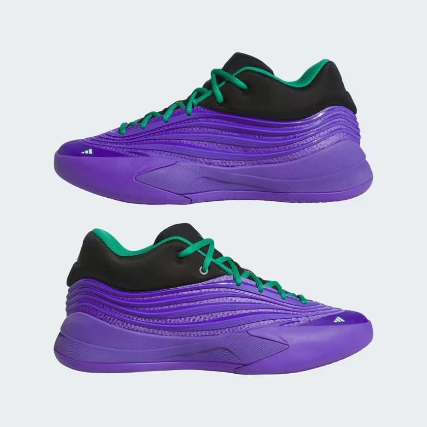 adidas Dame X KI5950 Purple Rush / Core Black / Court Green Men’s Size