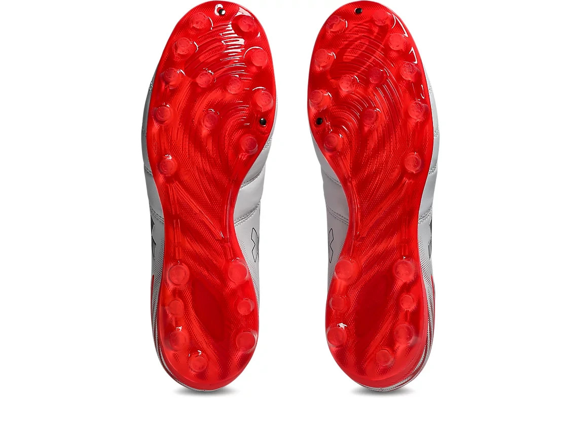 ASICS DS LIGHT PRO AG 1103A127 102 White Flash Red Soccer Cleats