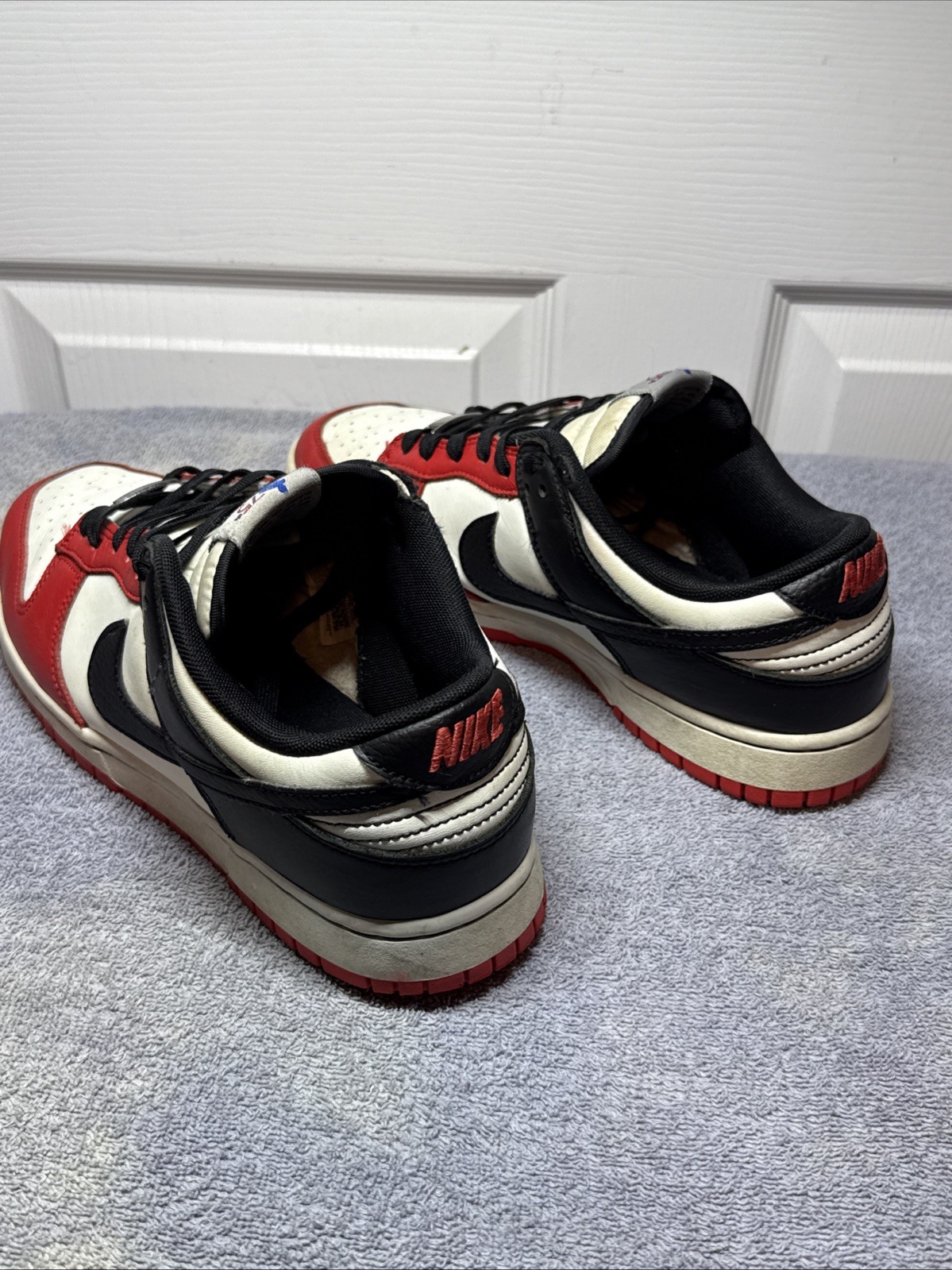 Nike Dunk Low EMB NBA 75th Anniversary Chicago DD3363-100 Size 9.5 Men’s