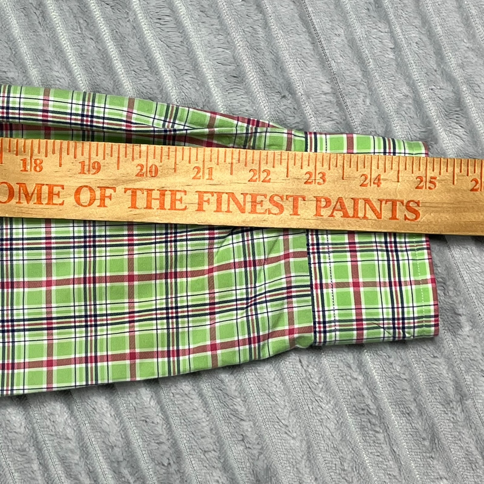 Ralph Lauren Custom Fit Shirt Men’s S Colorful Plaid Preppy Career Office Casual