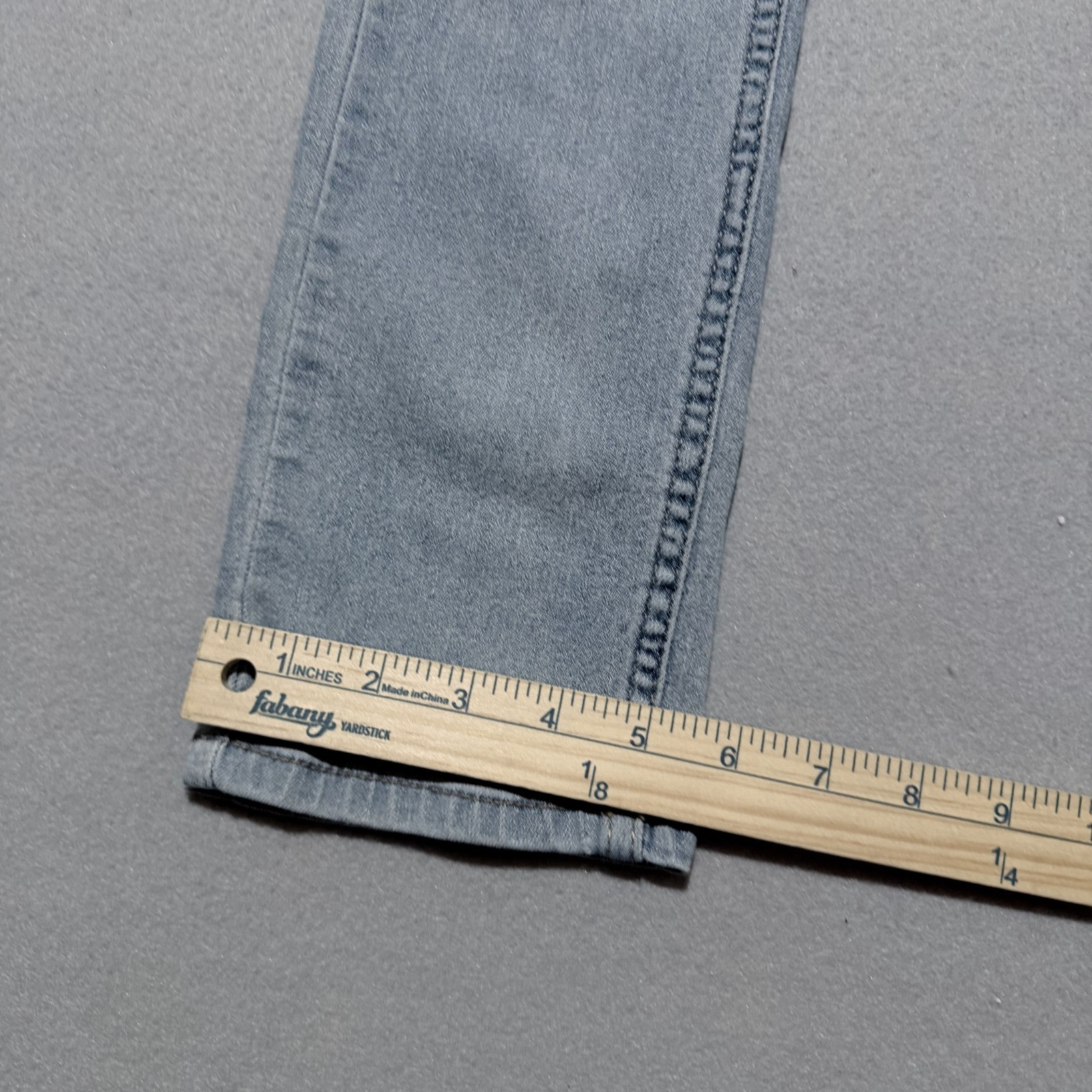 Levi’s 511 Jeans Boys Blue Denim Stretch Slim Fit Low Rise Pockets Zip Fly – 10