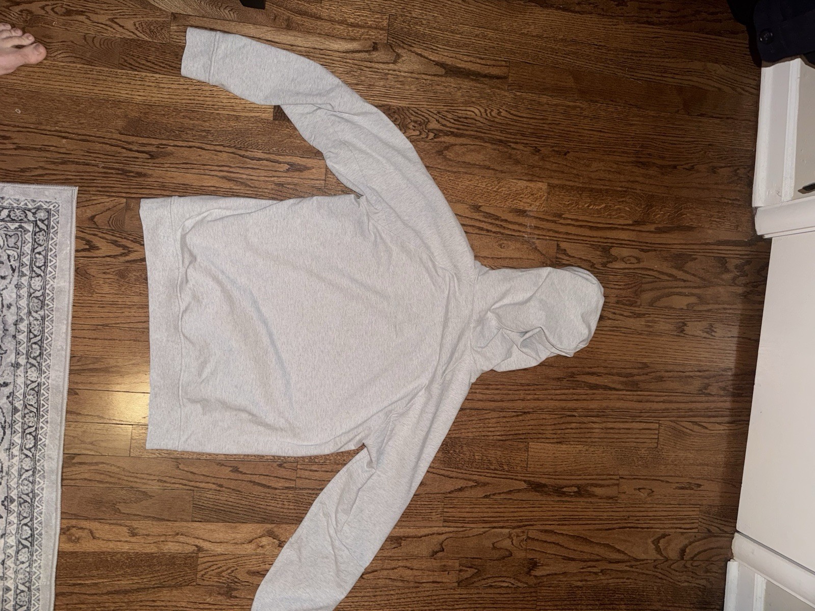 Lululemon Smooth Spacer Classic-Fit Pullover Hoodie Men’s M Light Heather Gray