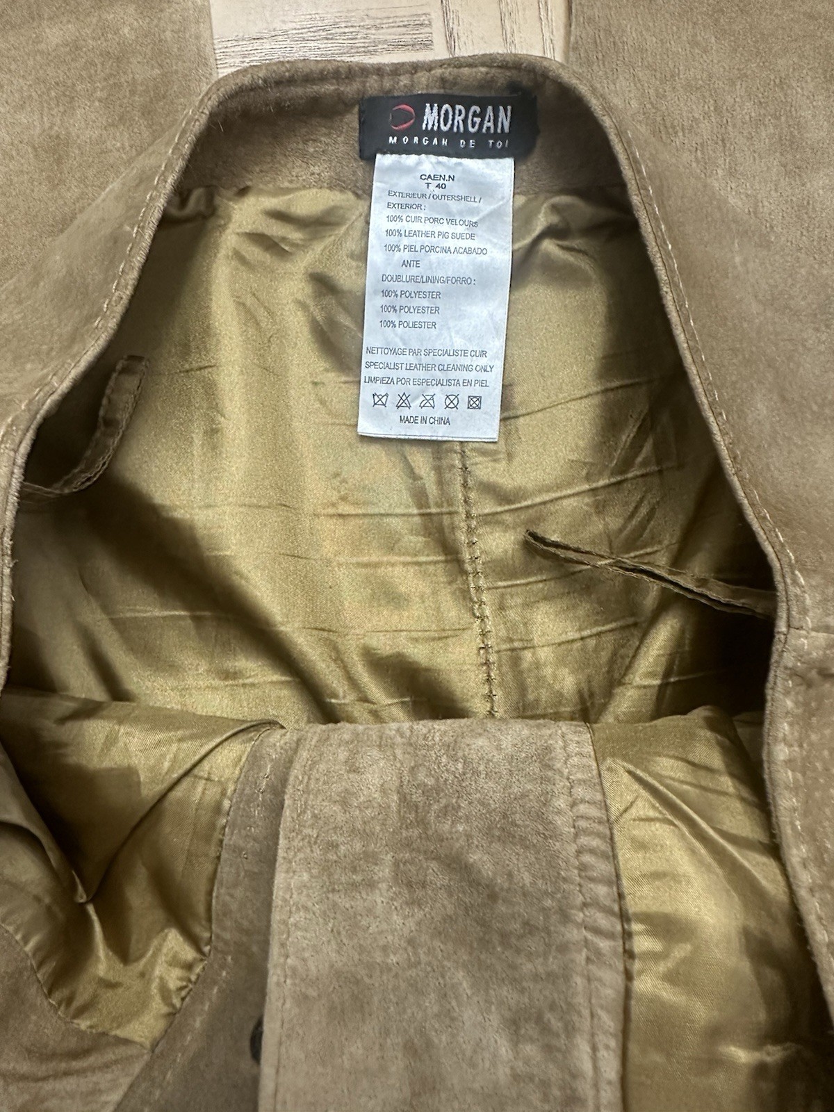 Morgan De Toi Suede Pants