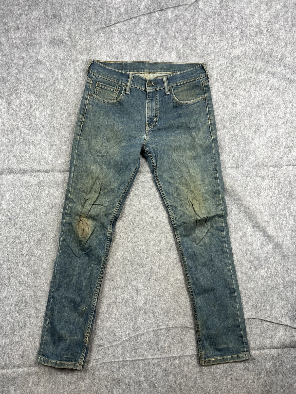 Levi’s 511 Jeans Men’s Slim Fit Tapered Leg Dark Wash Outdoors Denim Size 30×30