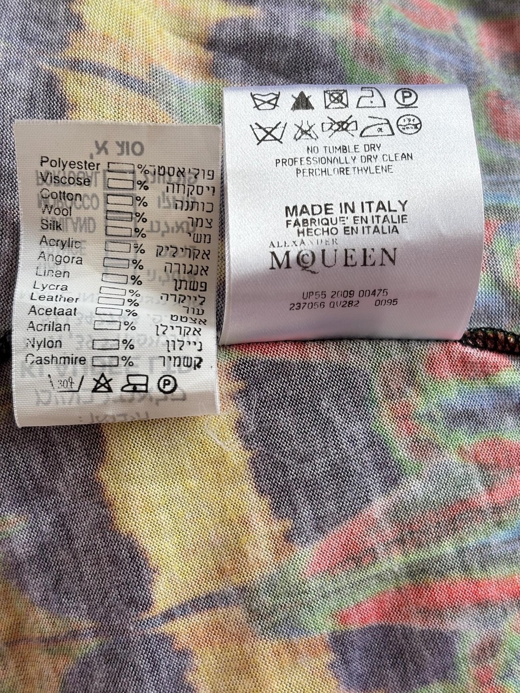 Alexander McQueen 2010 Kaleidoscope Dress IT42 runway