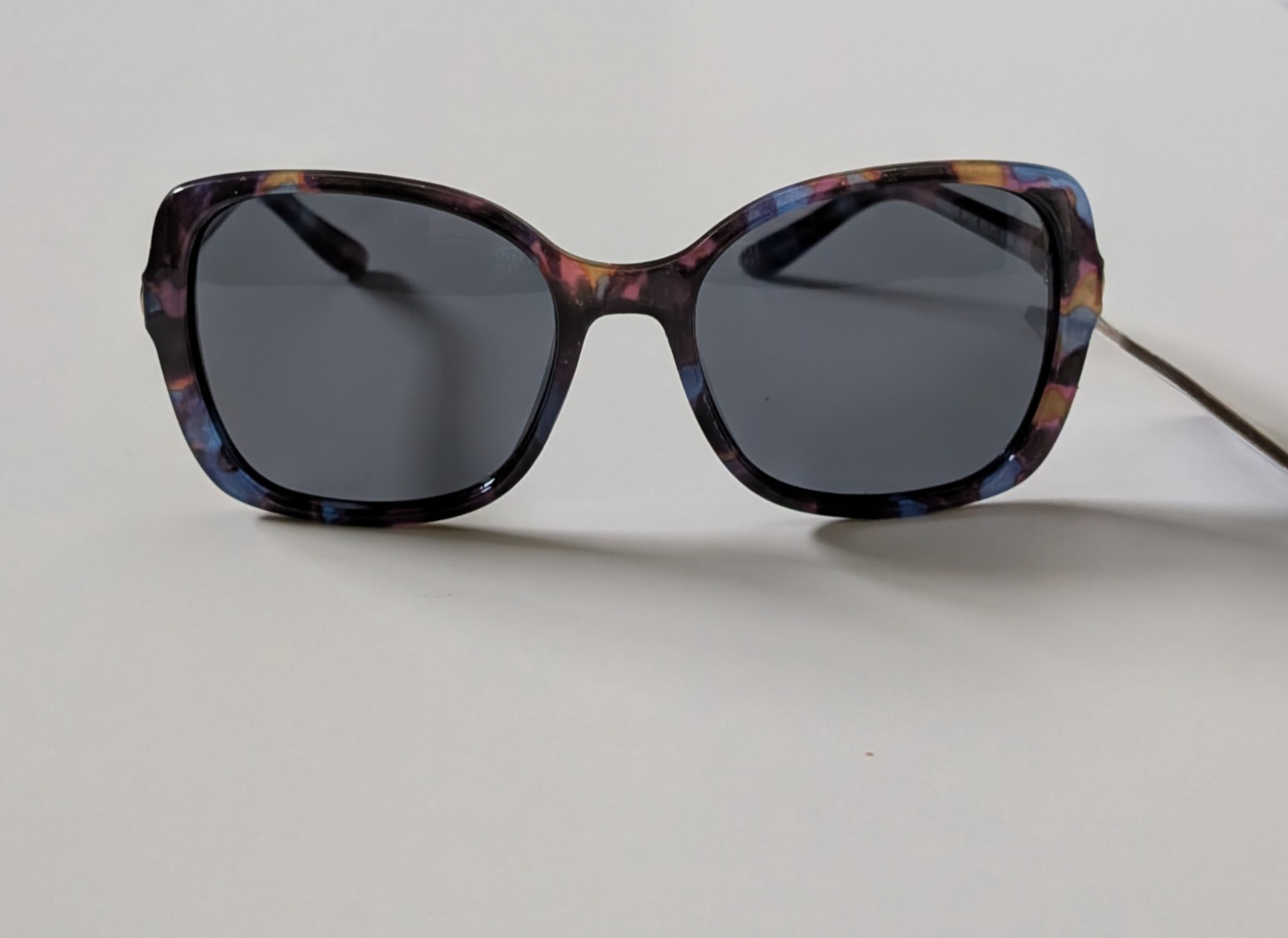 Panama Jack Polarized Sunglasses PJL POL 23 504 MULTI Tones of Blue, Brown Gold
