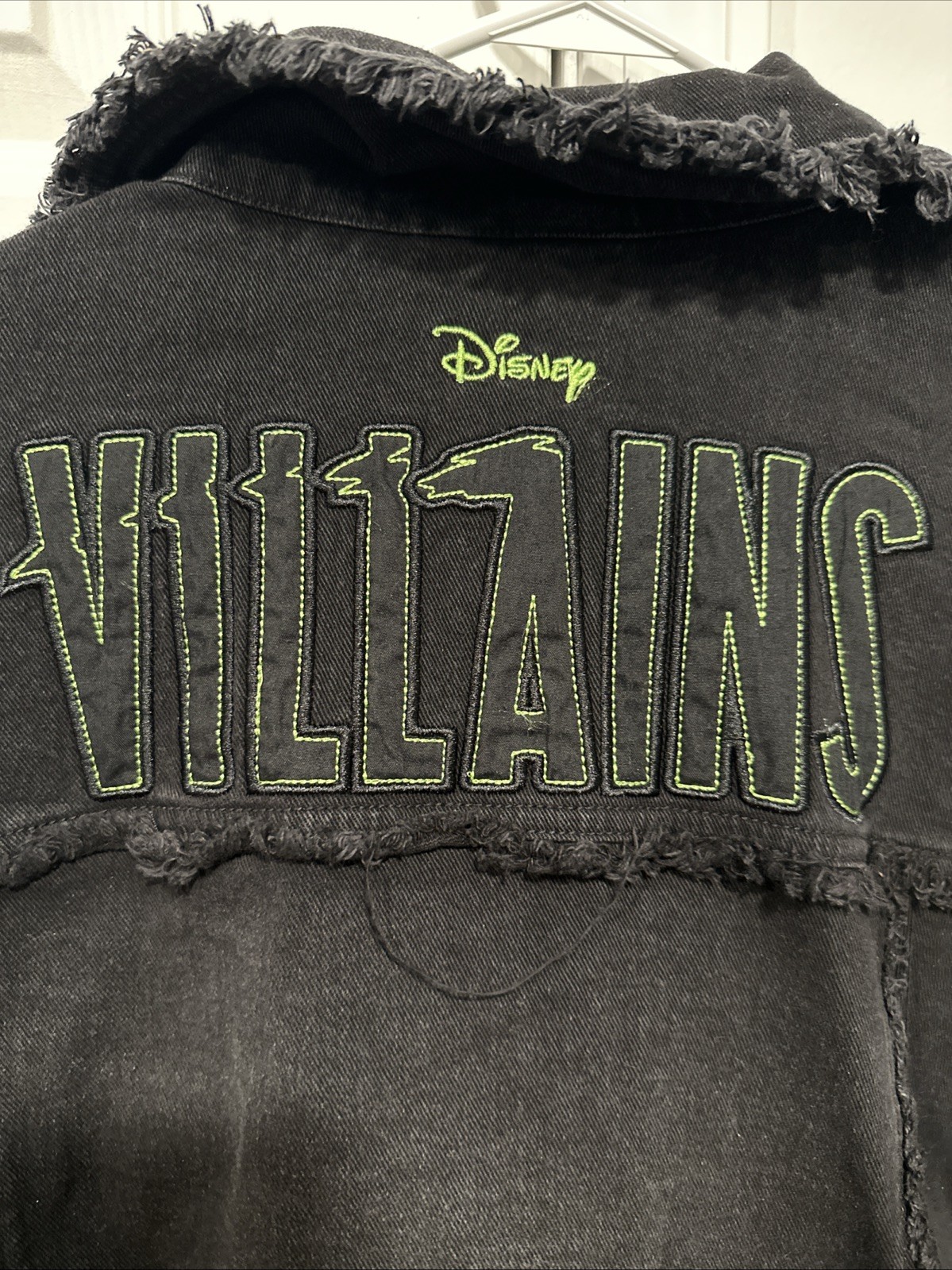 Dinsey Villains Jacket 1X OneX Embroidered Black Hades Ursala Scar NWT New