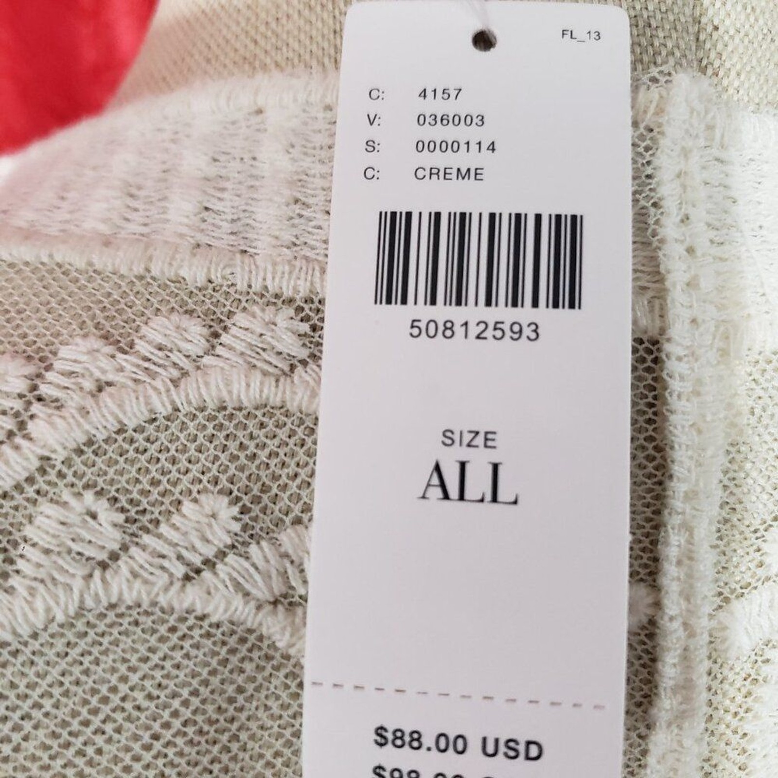 New Anthropologie Do Everything in Love Ivory Long Lace Cardigan Duster Cover Up