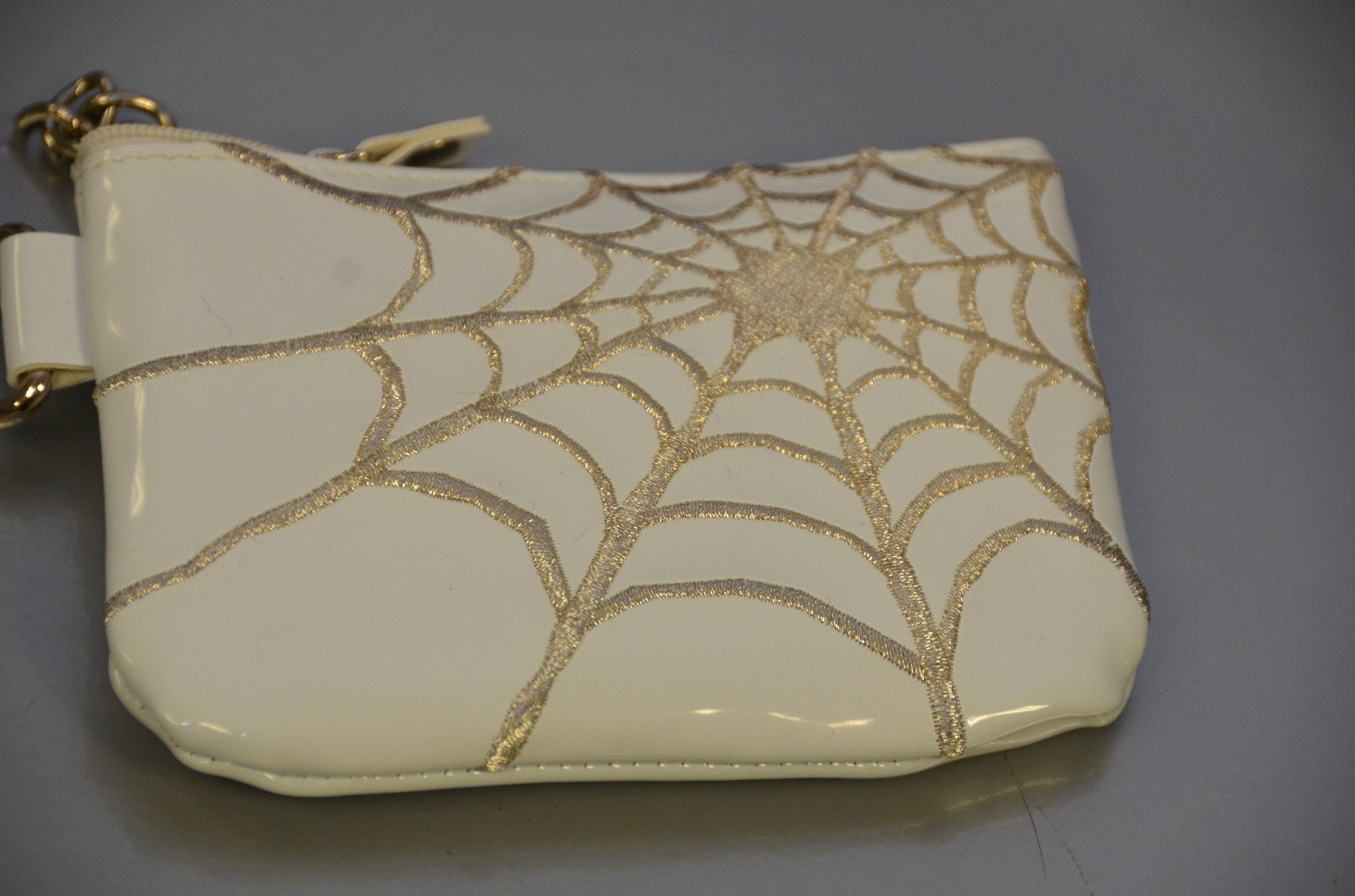 Spider Web Coin Purse With 8″ Chain Punk Gothic Rockabilly Bikers