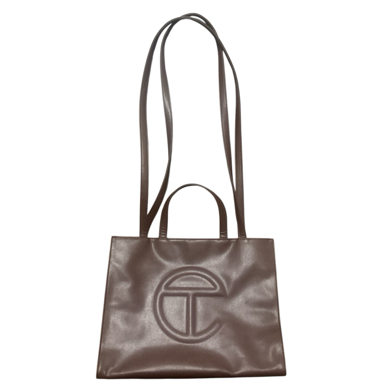 TELFAR Brown Medium Shopper Bag Tote Bag