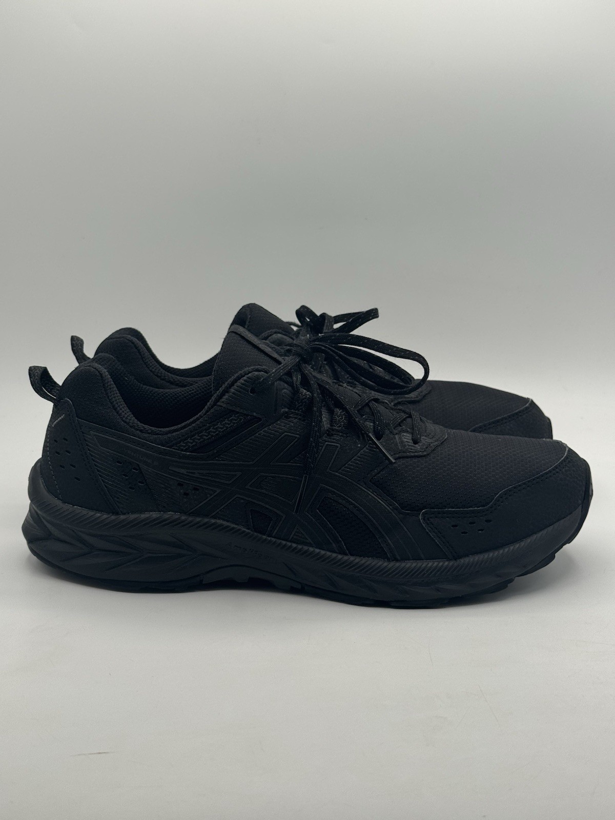 Asics Mens Gel Venture 9 1011B488 Black Running Shoes Sneakers SZ 10 Extra Wide