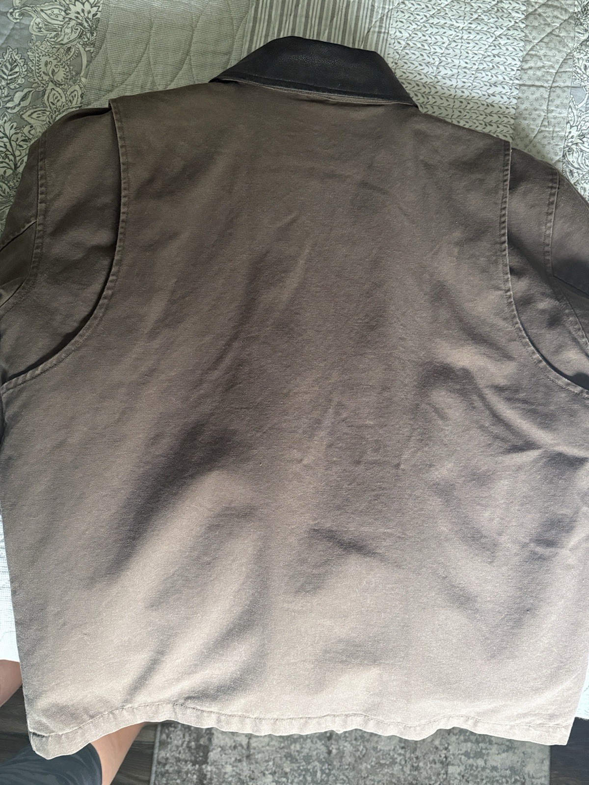Harley-Davidson casual/work jacket (zip-front, chore/workwear style)
