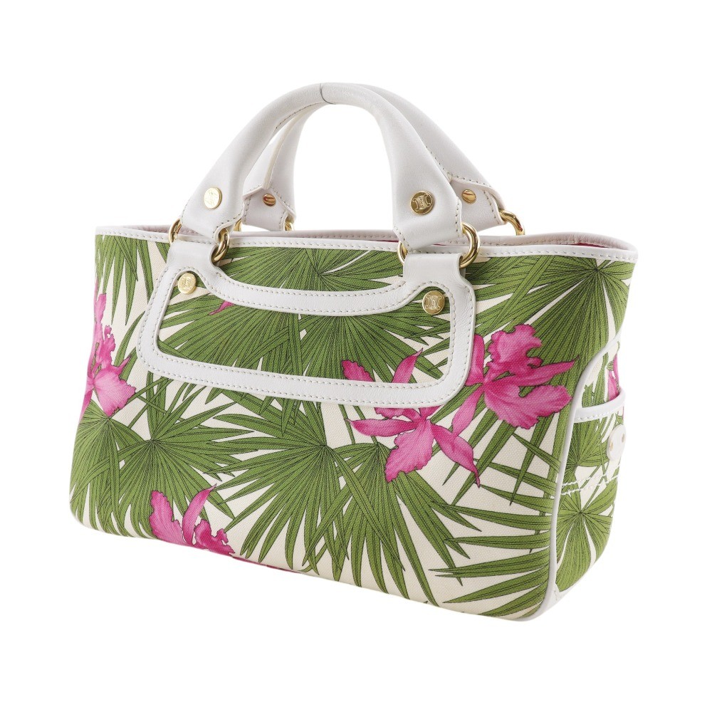 CELINE Boogie Canvas Handbag – DUTY FREE