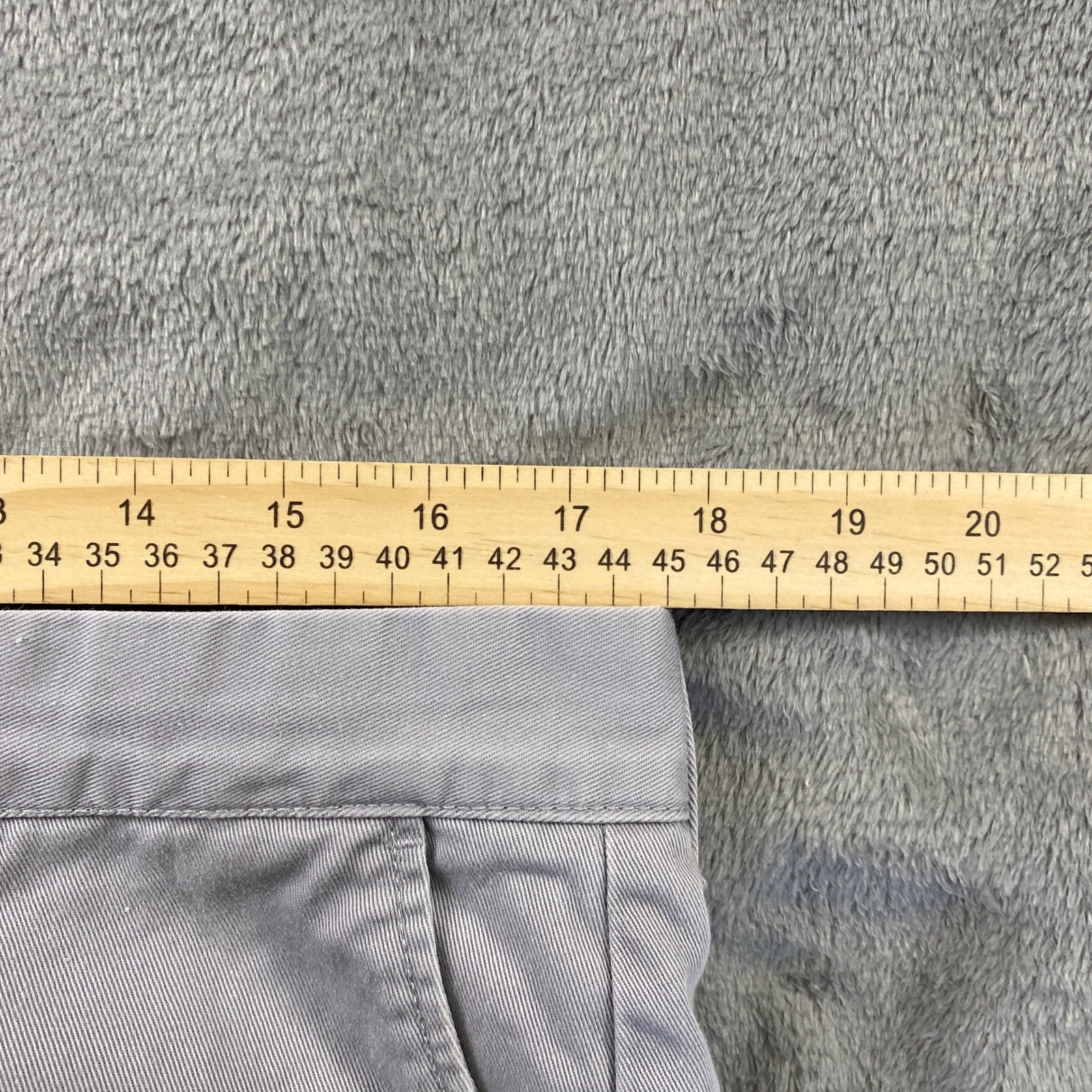 J.Crew Chino Mens 34×30 Light Grey The Sutton Slim Straight Cotton Pants Preppy