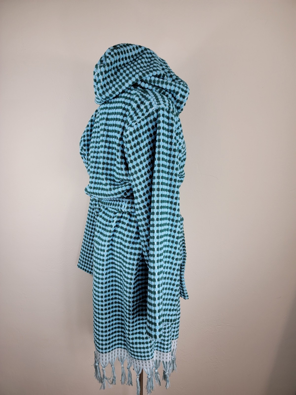 100% Cotton Terry Cloth Bathrobe Unisex | Plush Robe | Kimono | Spa Sauna